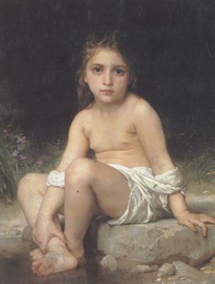 Adolphe William Bouguereau Child at Bath (mk26) China oil painting art